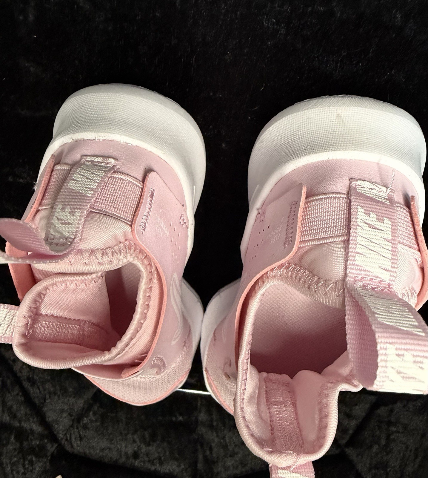 Nike Flex Runner Unisex Kids Slip-On Sneakers Pink/White US 12.5C