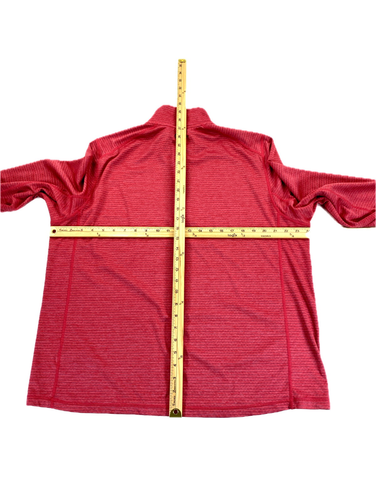 Vineyard Vines Performance Men’s Sankaty 1/4 Zip Red Stripe Golf Pullover XL