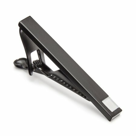 Matte Men’s One Cat Eye Tie Clip Not Applicable Color: Black
