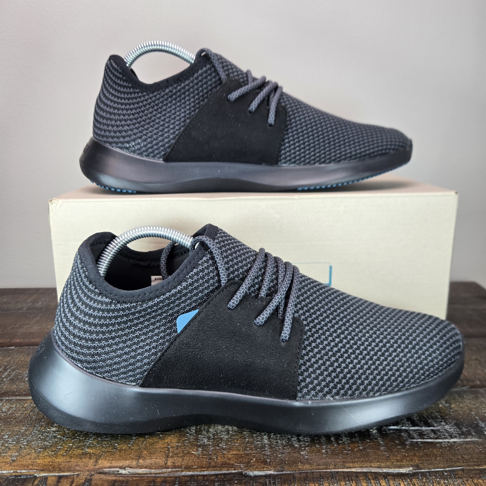 Vessi Everyday Classic Sneaker Womens Size 11 Waterproof Shoes All Black