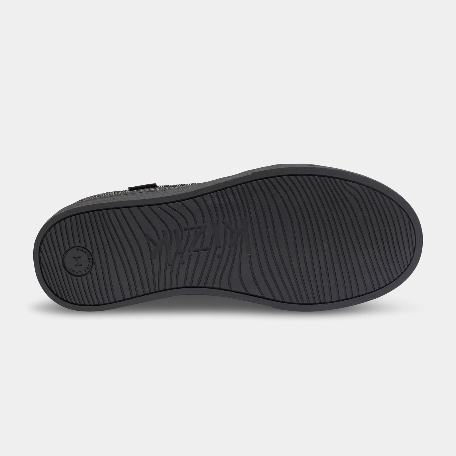 Kizik Men’s Porto – Black Heather — New Hands-Free Slip On Shoes