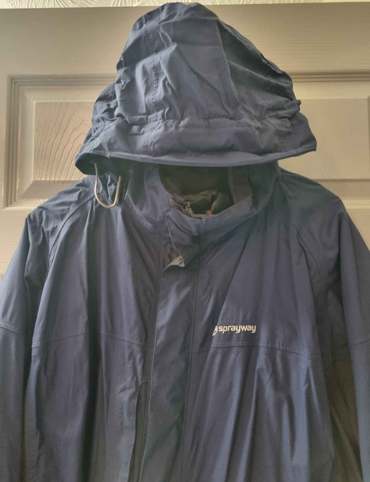 Vintage Sprayway Hydro Dry 3 In 1 Waterproof Jacket XXXL Navy Blue Inside Fleece
