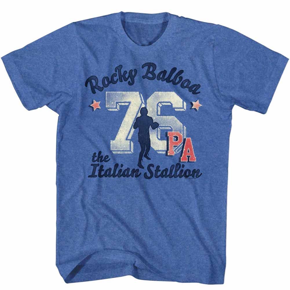 Rocky – 76 PA – Short Sleeve – Heather – Adult – T-Shirt