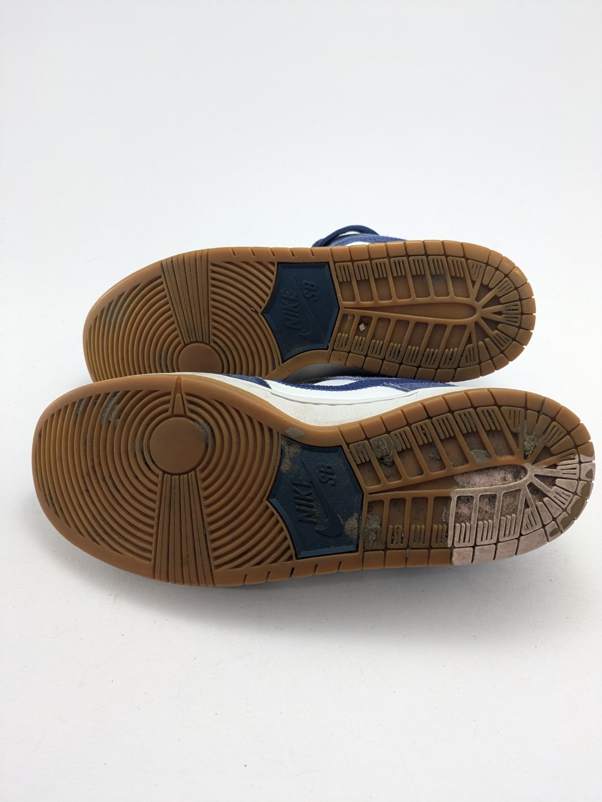 Mens Nike SB Dunk Low Dodger Blue Leather Basketball Shoes DO9395-400 Size 11
