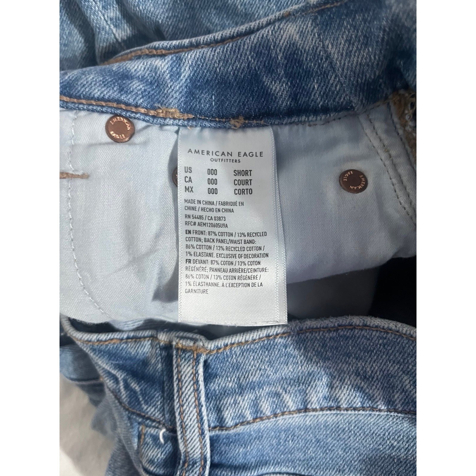 American Eagle Outfitters Strigid High-Waisted Stovepipe Jean