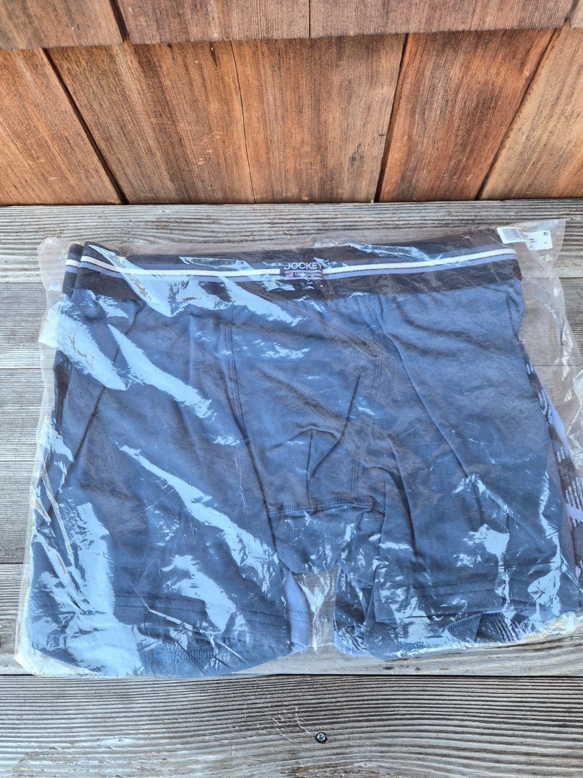 Jockey USA Original Men’s Boxer Brief Underwear Medium 3 Pack Made in Sri Lanka