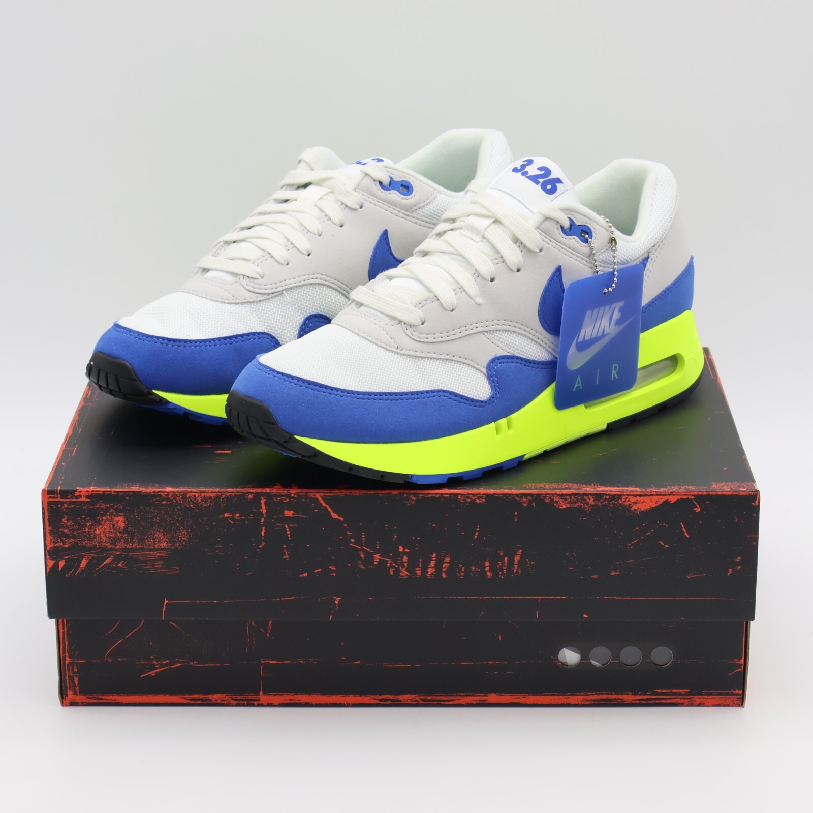 HF2903-100 Nike Air Max 1 ’86 OG Big Bubble Air Max Day Royal and Volt (Men’s)