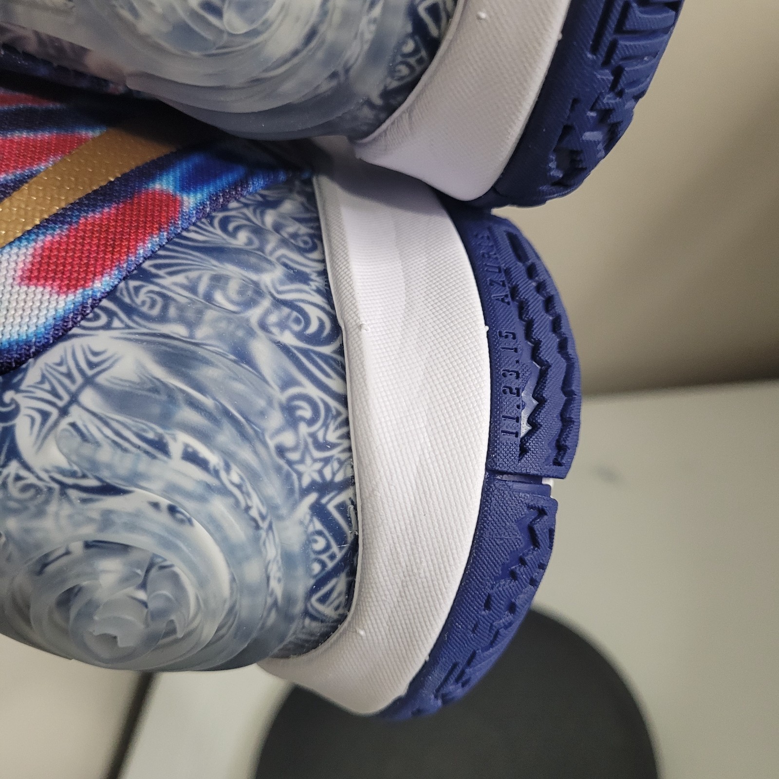 Nike Kybrid S2 CQ9323-400 Irving “Tie Dye USA” Red Blue White 2020 Men Size 11