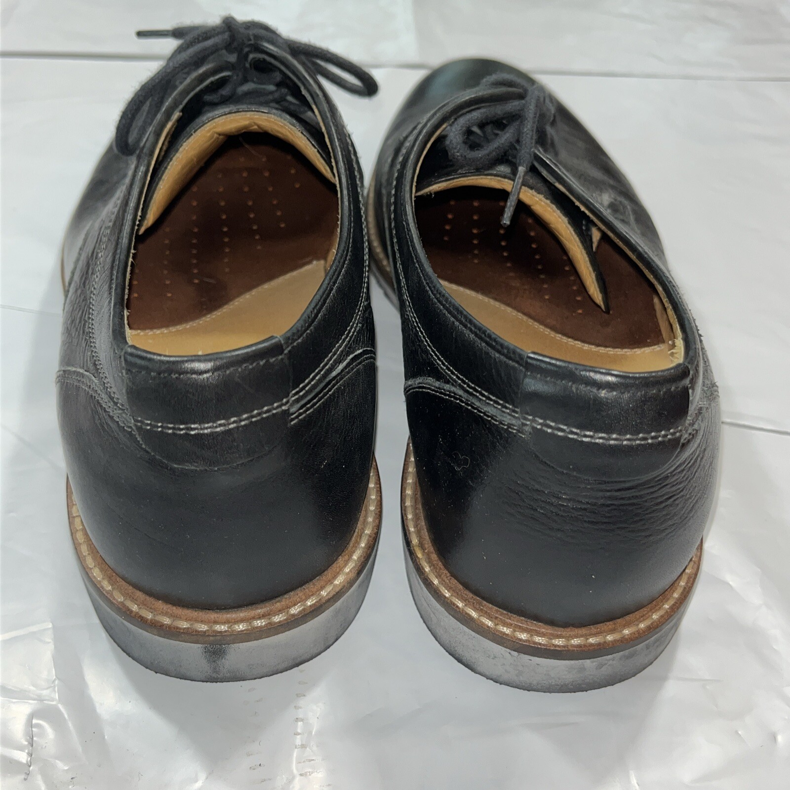 Johnston & Murphy Lace Up Shoes, J&MFlex Barlow Plain Toe Oxford 204871 Sz 10.5M