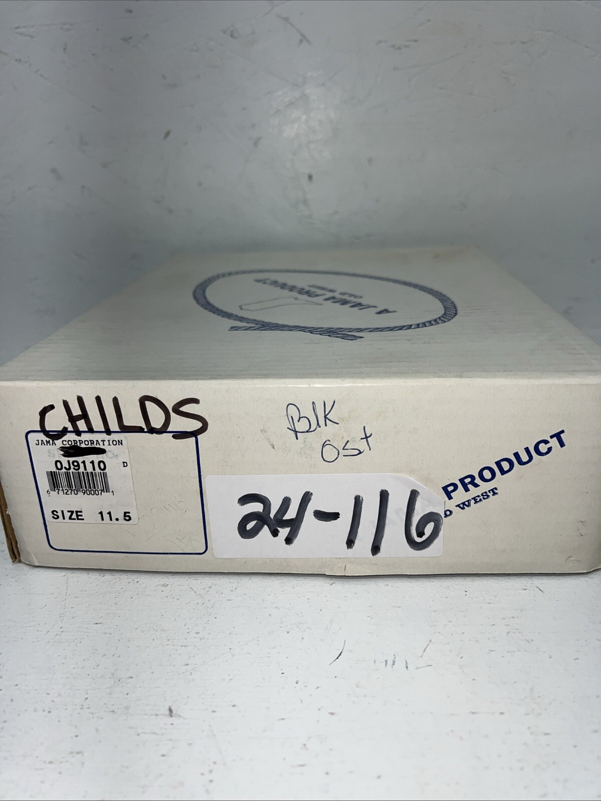 New Children’s Black A Jama Product Boots. 11.5 11 1/2. 24-116