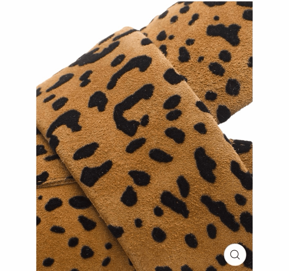 Rag & Bone Carson Mule Tan Cheetah 38.5