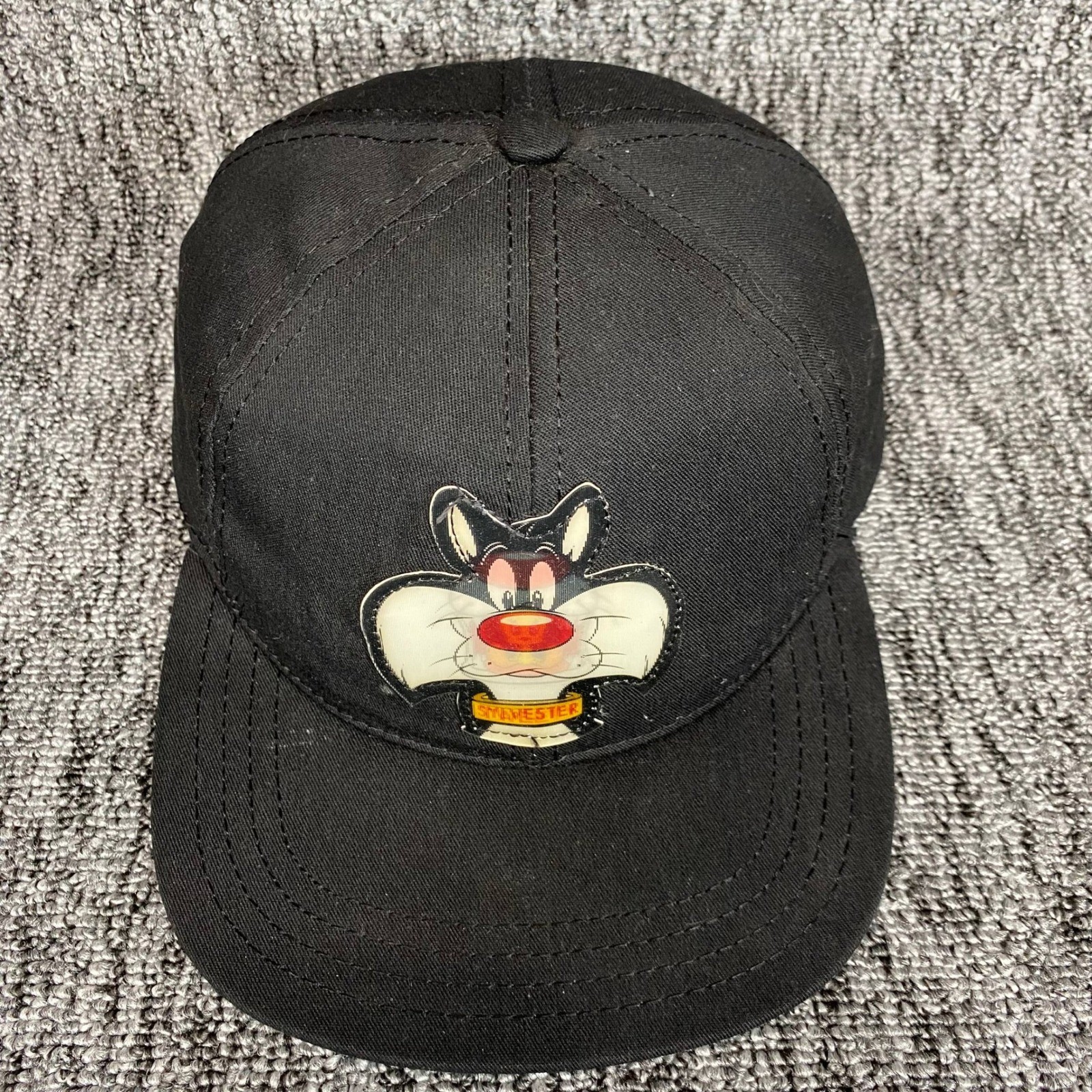 Vintage 1996 Sylvester the Cat Hat Warner Bros Studio Store Snapback Cap USA