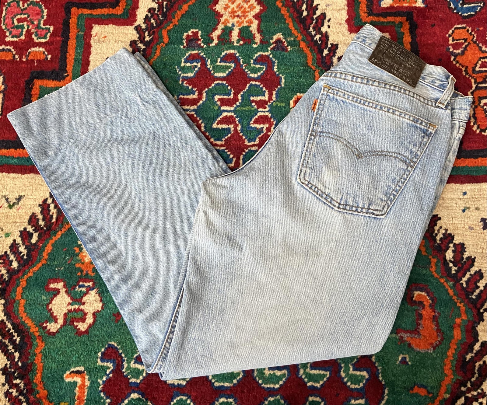 Vintage Levi’s 615 Orange Tab Straight Jeans W32