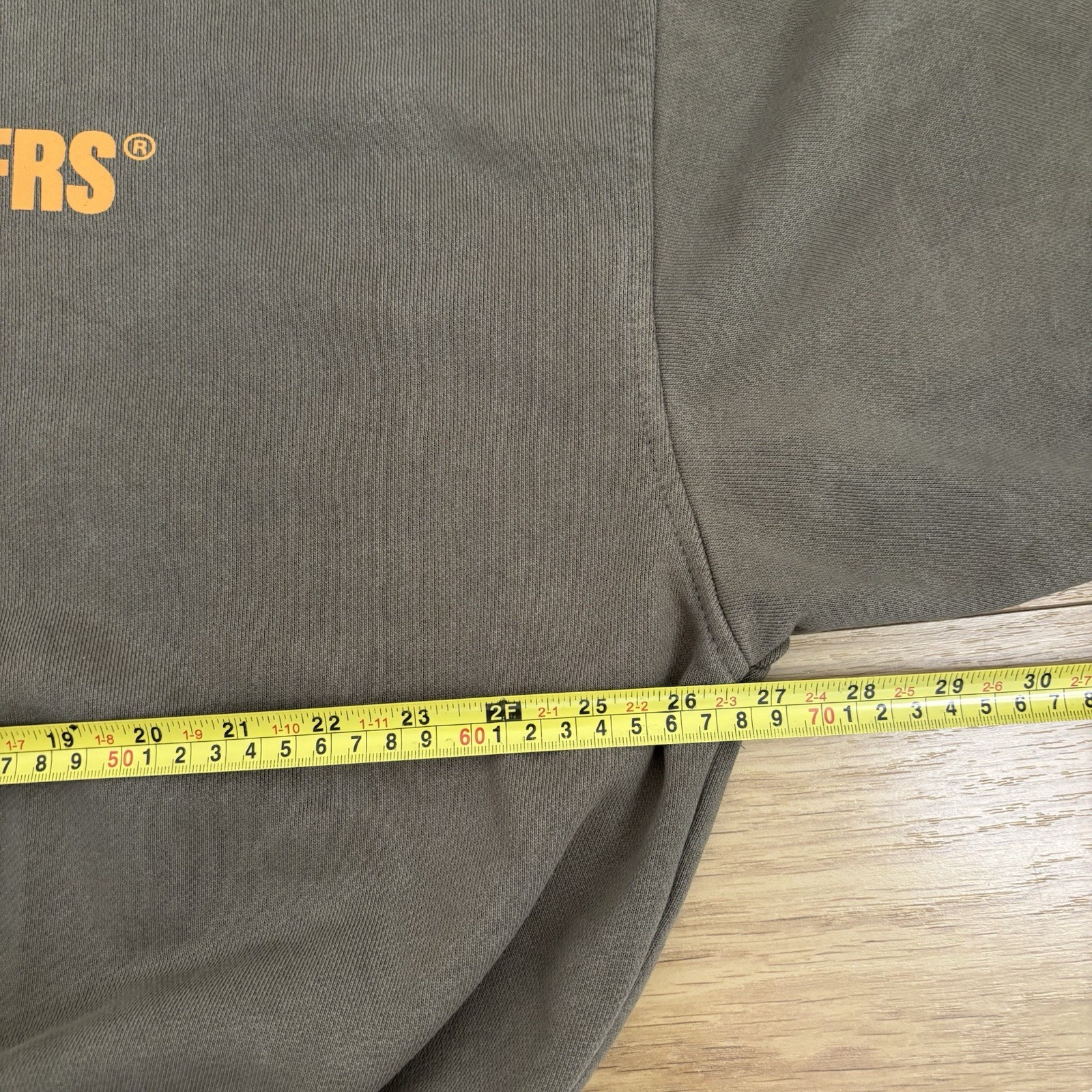 Scuffers SCFFRS Graphic Sweatshirt Brown Oversized Fit Medium