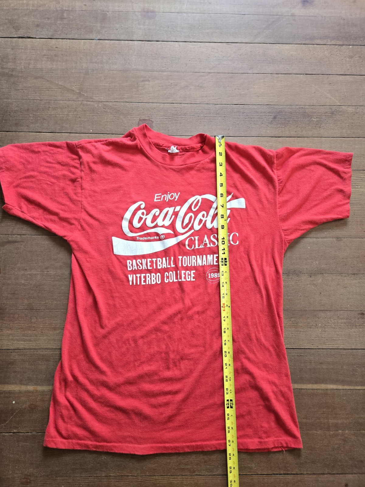1989 Single Stitch Coca Cola T Shirt
