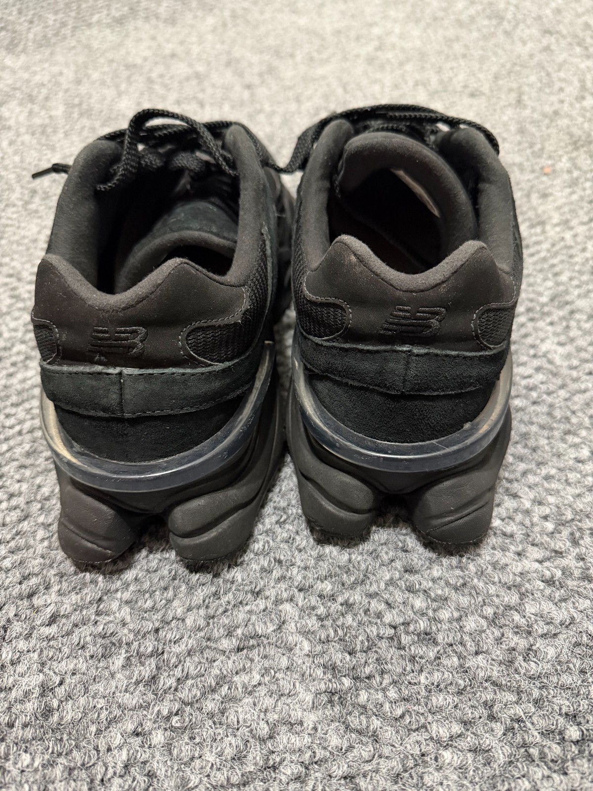 New Balance 9060 Triple Black/Phantom Sneakers U9060BPM Size 10