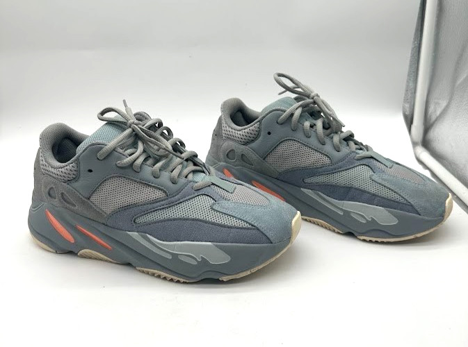 Adidas Yeezy Boost 700 Inertia EG7597 Gray Orange Men’s US 7.5 EU 40 2/3