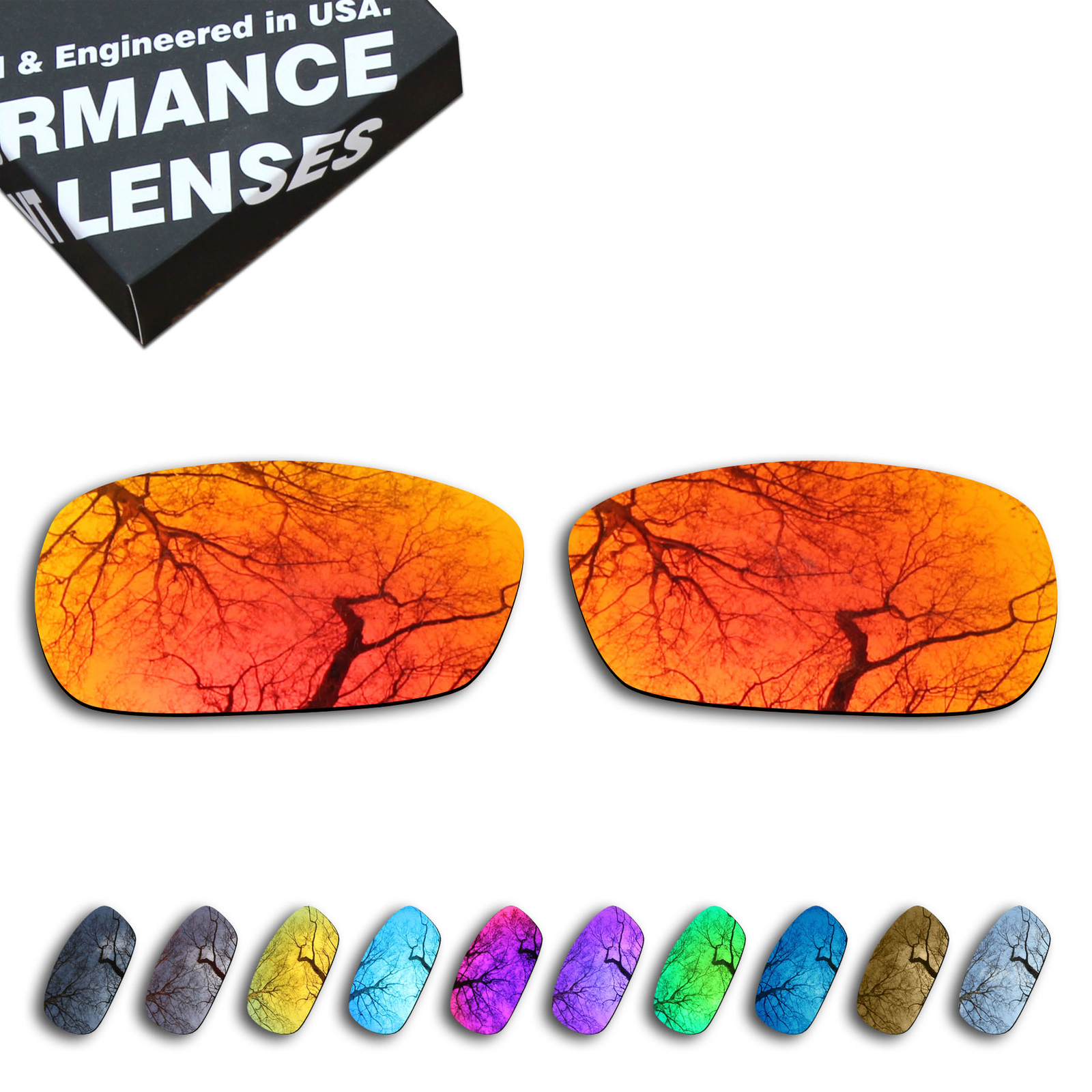 KEYTO Polarized Lenses Replacements for-Oakley Crosshair 2.0 OO4040 Sunglasses