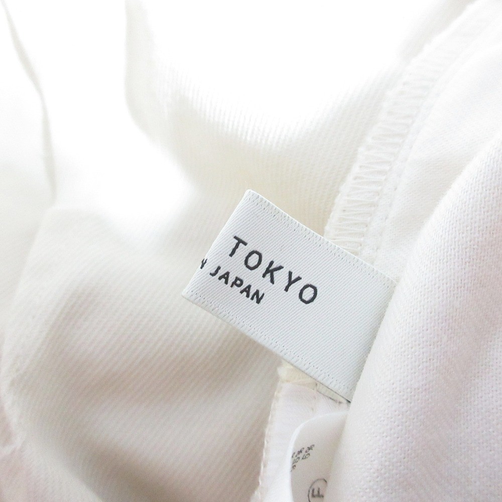 24SS PUBLIC TOKYO Wide Pants 164340002 Size 2 Beige Women USED