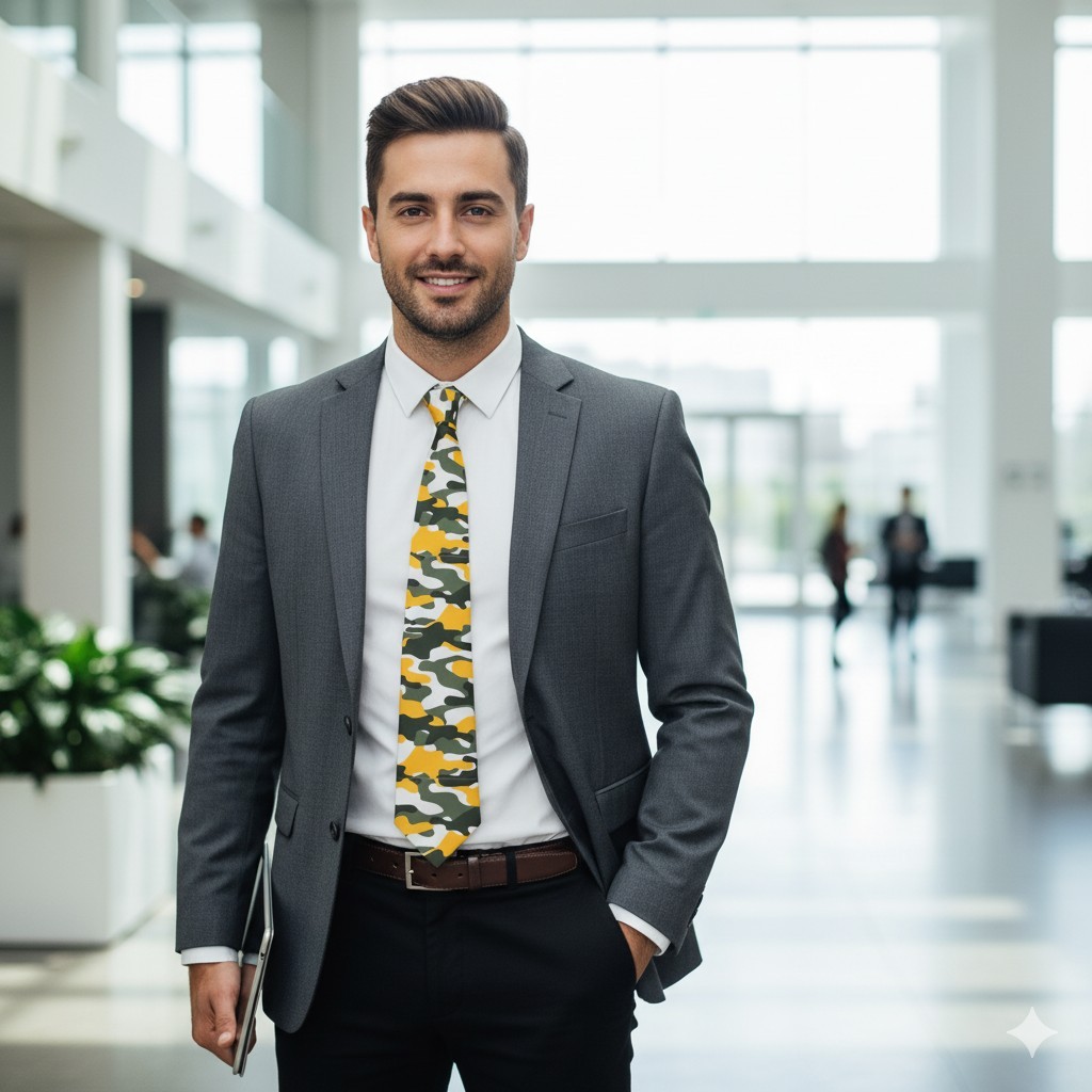 Neck tie Military 5 high resolution