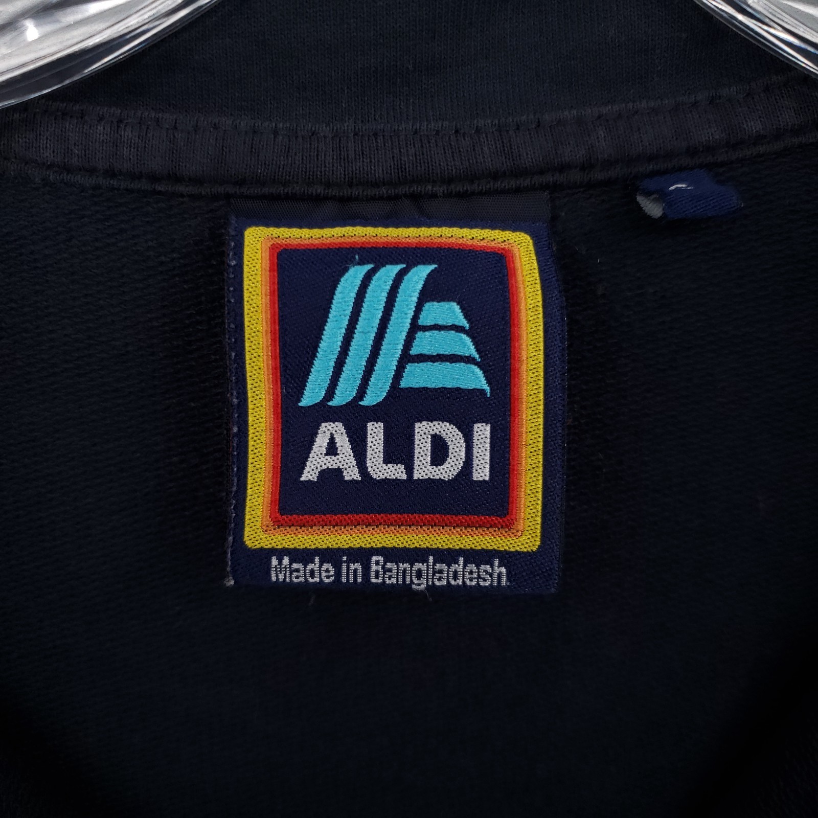 Aldi Sweatshirt Women Small Gear Capsule Collection 1/4 Zip Pullover Employee