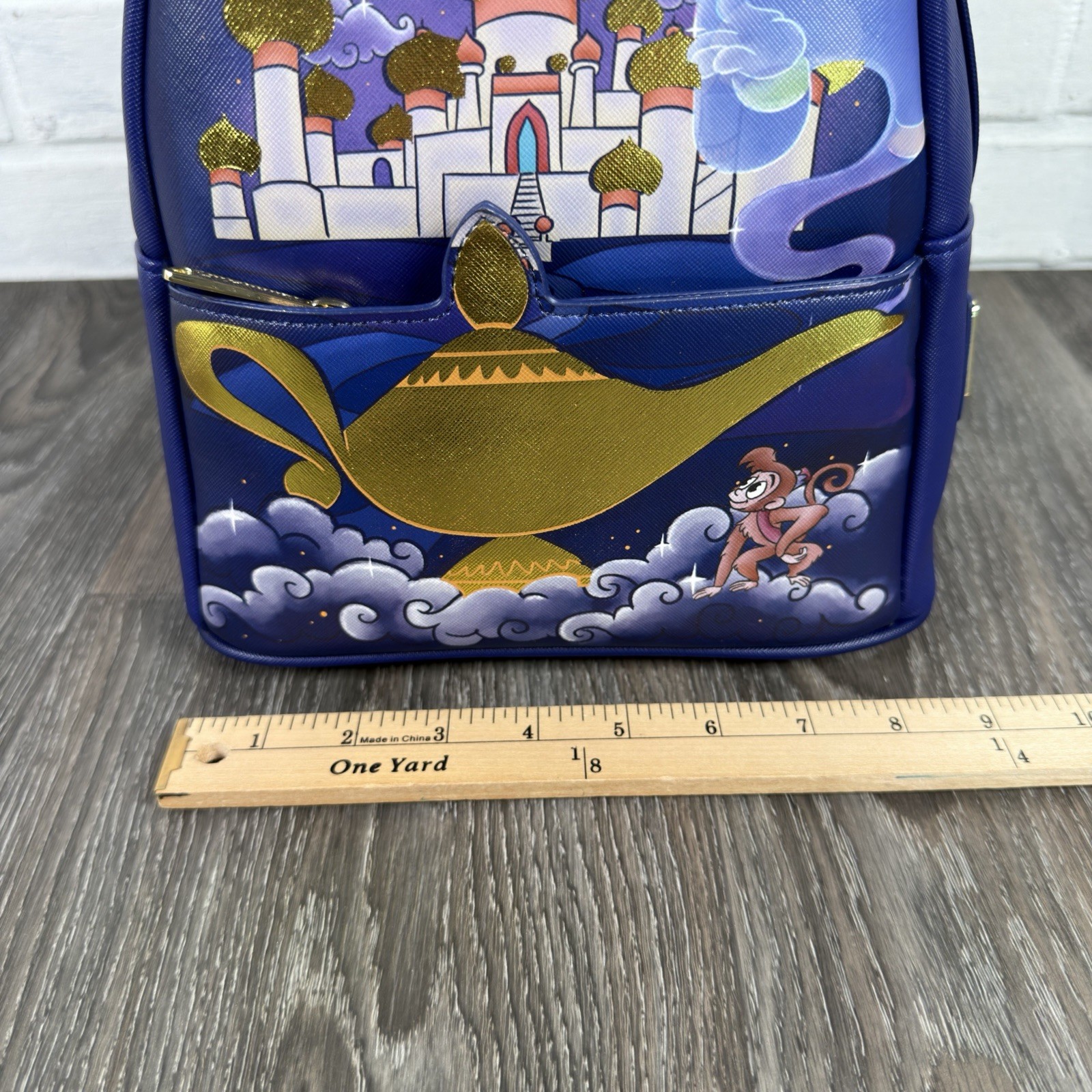Loungefly Disney Aladdin Princess Jasmine Castle Mini Backpack Lamp 2021 NWT