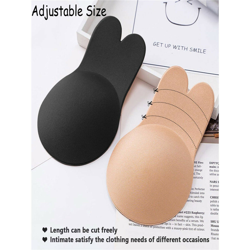 Silicone Bra Self Adhesive Push Up Strapless Invisible Pasties Cover Breast Lift