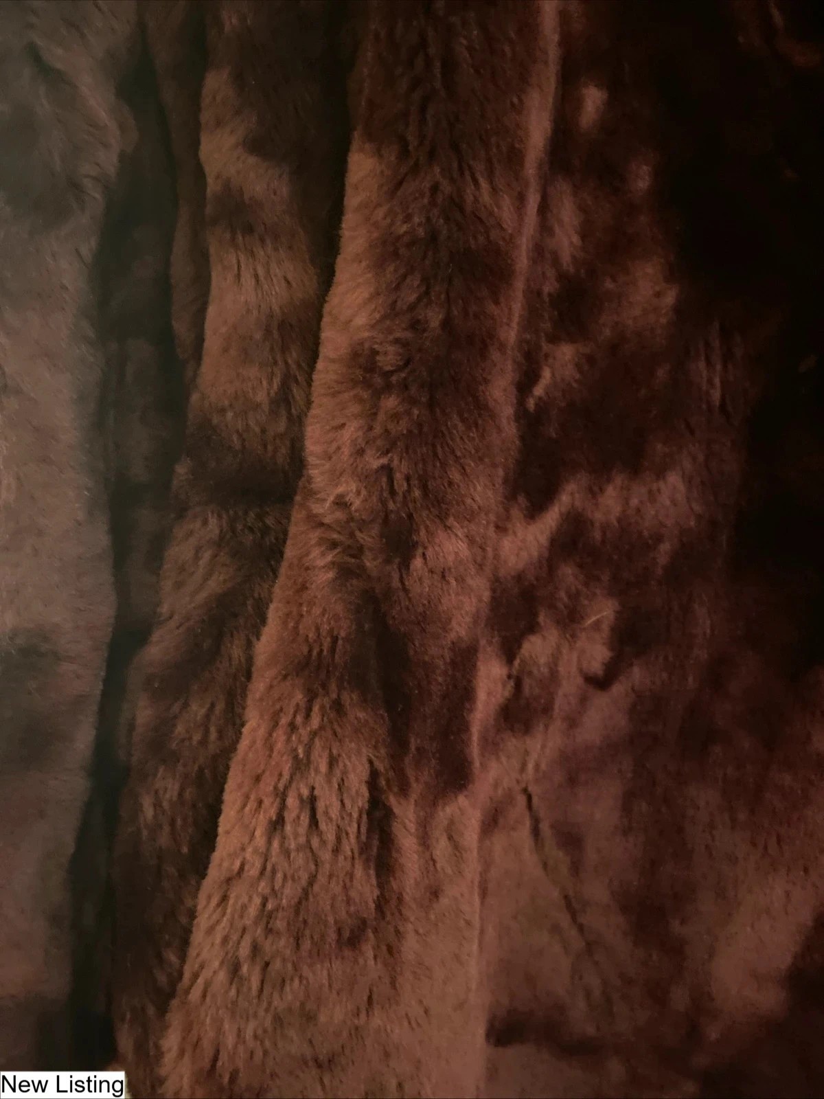 Theory Clarene reversible sheepskin short fur jacket M in claret red NEW #demure