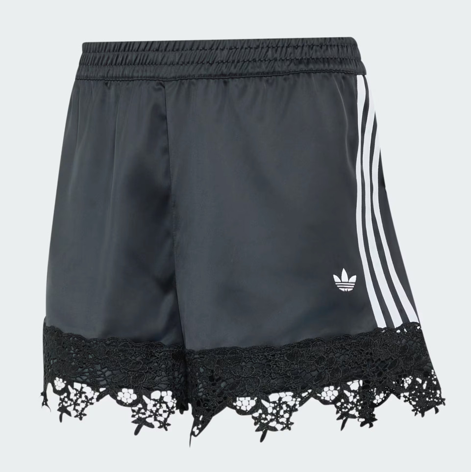 adidas Originals Satin Lace Loose Shorts Women Lifestyle Casual AsiaFit 3Colors