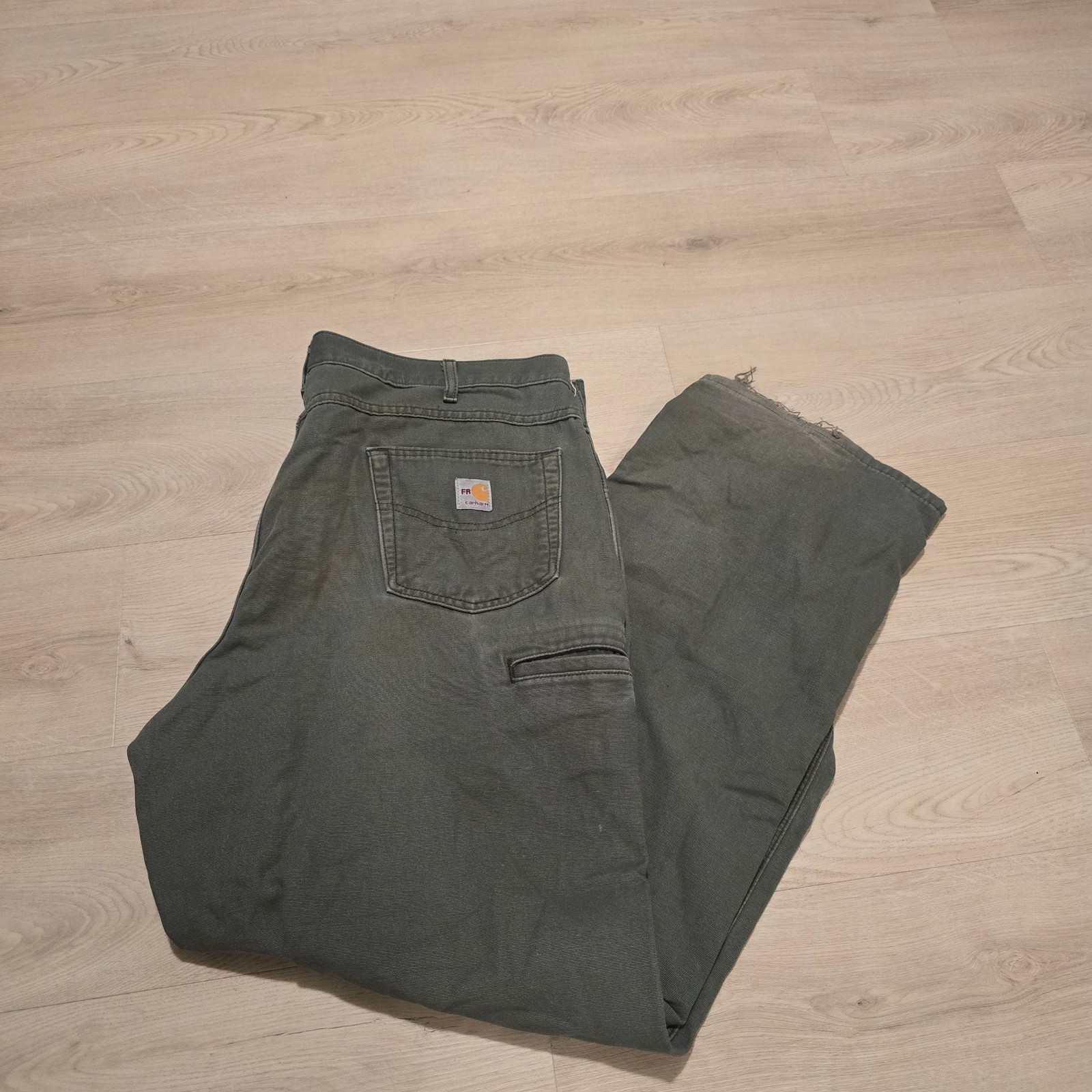 Carhartt FRB159-MOS Moss Green Flame Resistant Work Pants Carpenter Pants 40×32