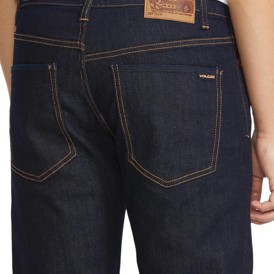 Volcom Solver Straight Fit Jeans – Rinse (SP26)