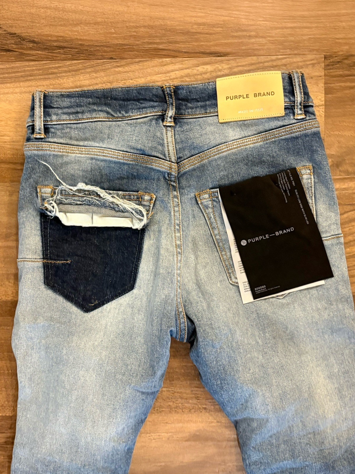 Purple Brand Men’s Jeans Made In Italy Size 28 P001fpi Brand New