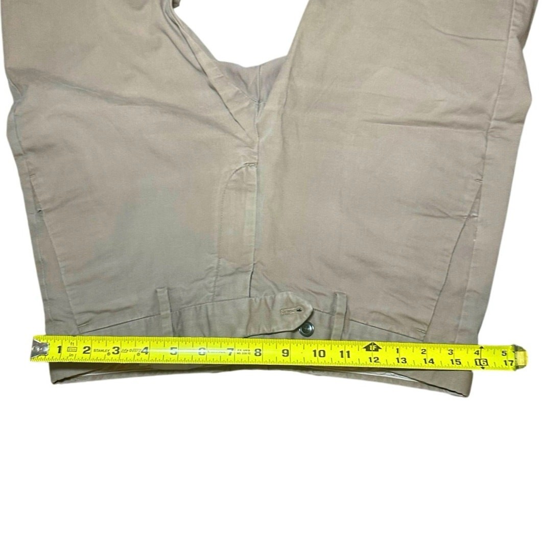 NN07 Men’s Beige Khaki Stretch Cotton Pants 29/30 Scandinavian Chino Straight