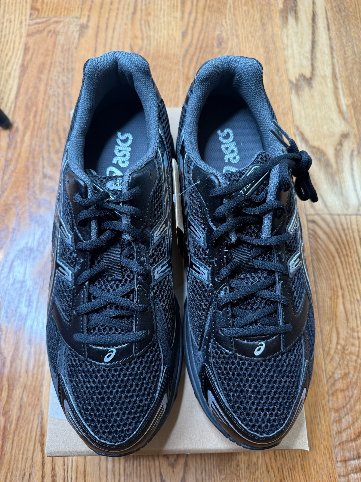 ASICS Gel 1130 Black Pure Silver 1201A906-001 Men Size 10