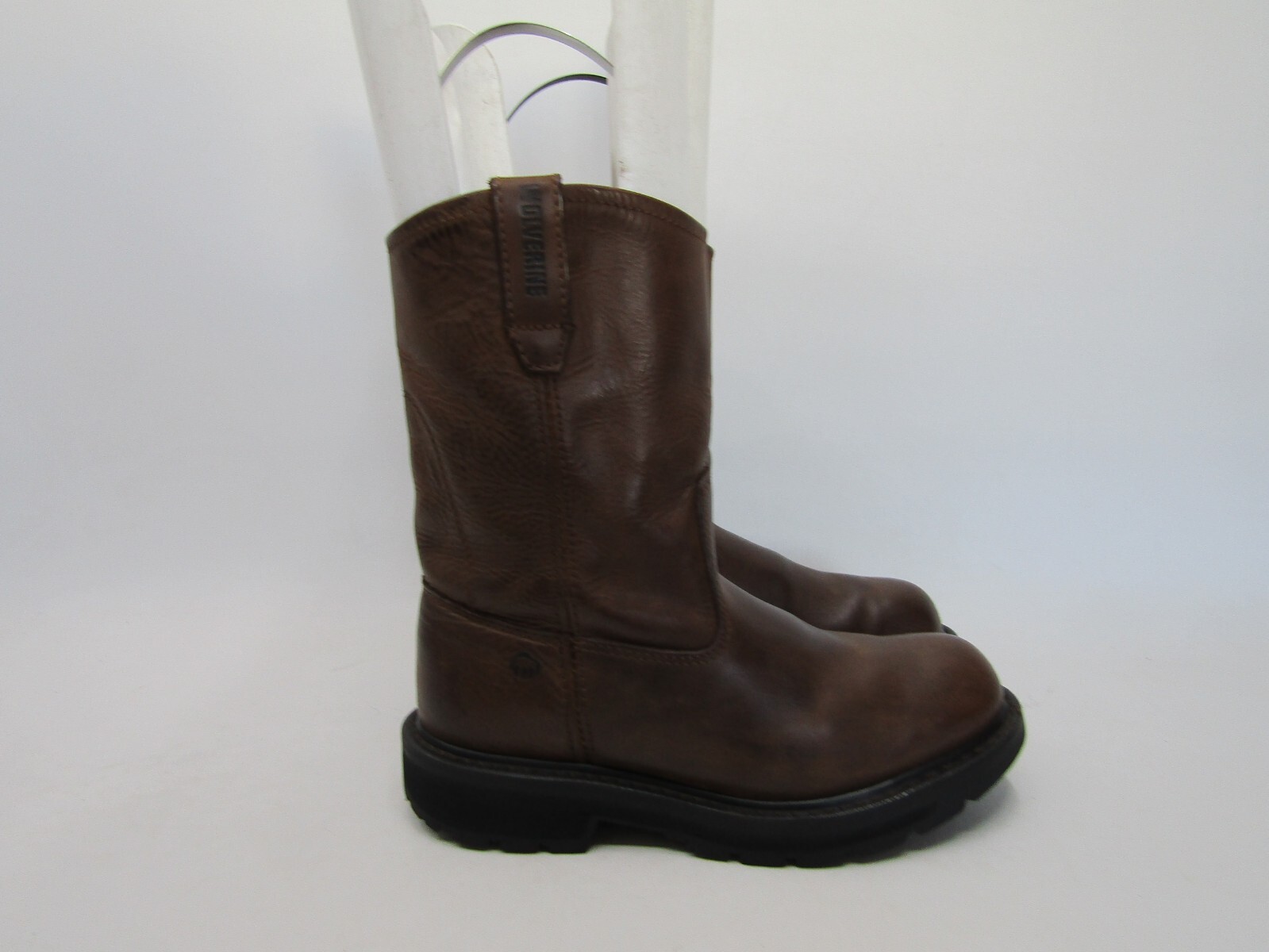 Wolverine Mens Size 7 EW Brown Leather Roper Cowboy Western Boots