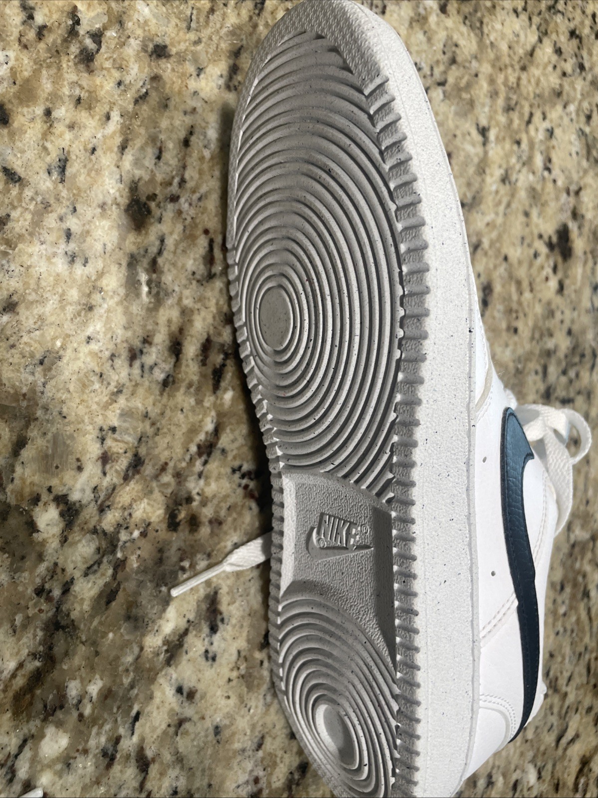 Size 6 – Nike Court Vision Next Nature Low White Black (Single Left Foot)