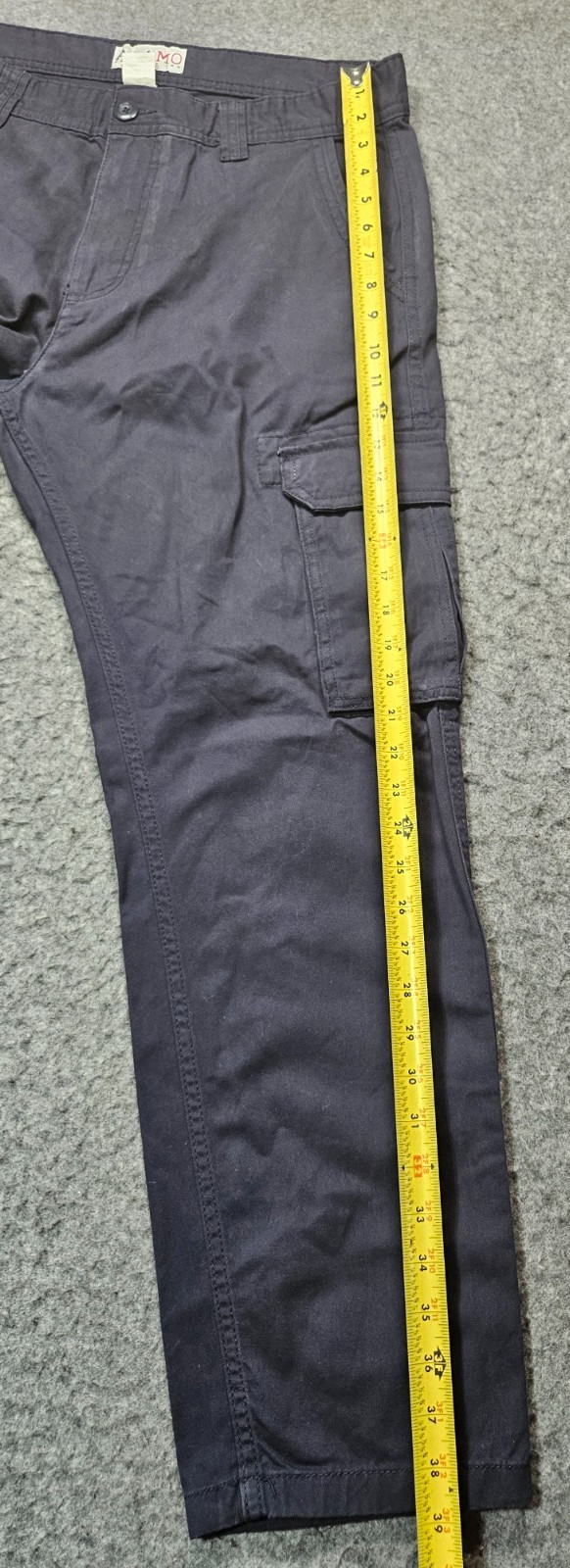 Alamo navy blue cargo pants men size 34×30