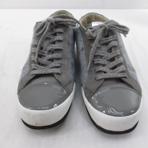 Asics Pedala Low Cut Sneakers Gray 22.5cm (8.86in) AB Condition Women’s
