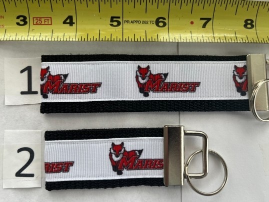 Marist College Keychain Stocking Stuffer Gift 4 Him Her Mom Dad Nana Red Foxes
