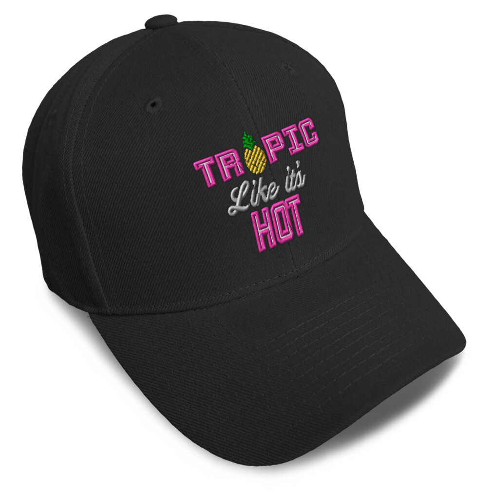 Baseball Cap Tropic like It’s Hot Summer Ocean Dad Hats for Men & Women 1 Size