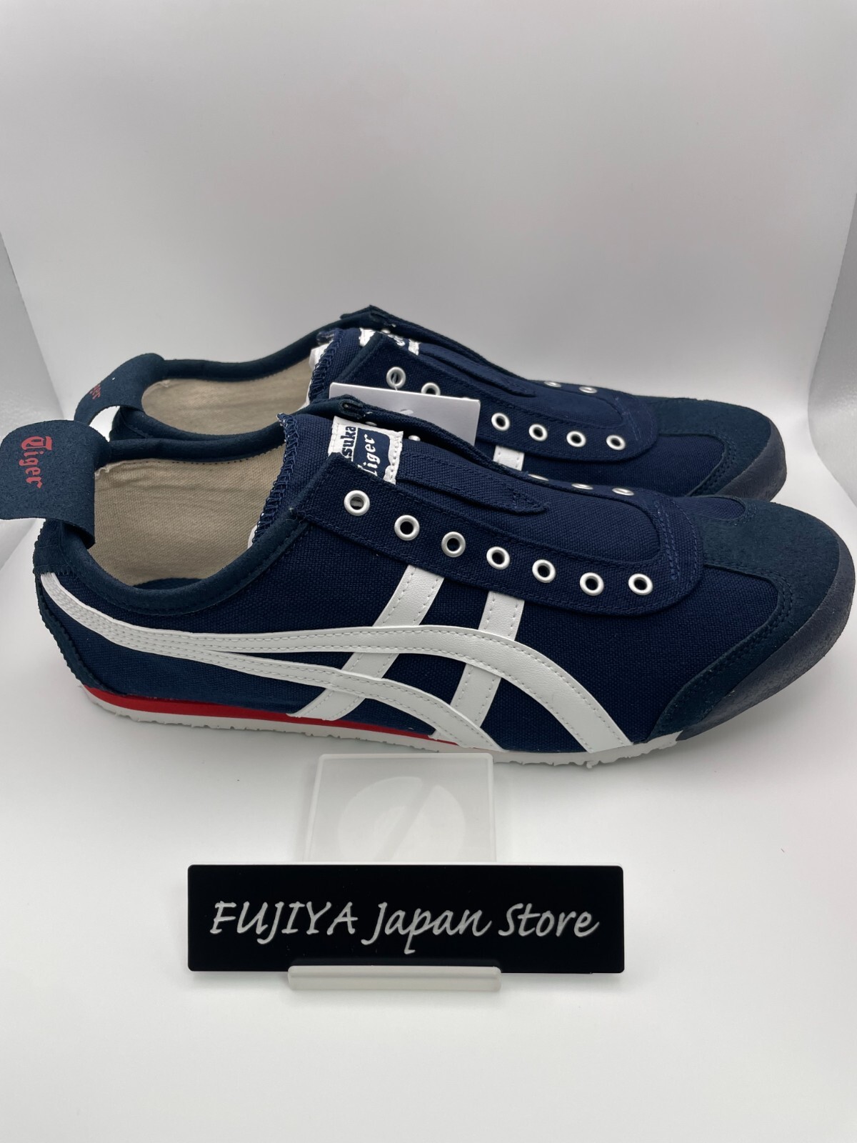 Onitsuka Tiger MEXICO 66 SLIP-ON Unisex 1183A360 401 NAVY/OFF-WHITE M8/W9.5