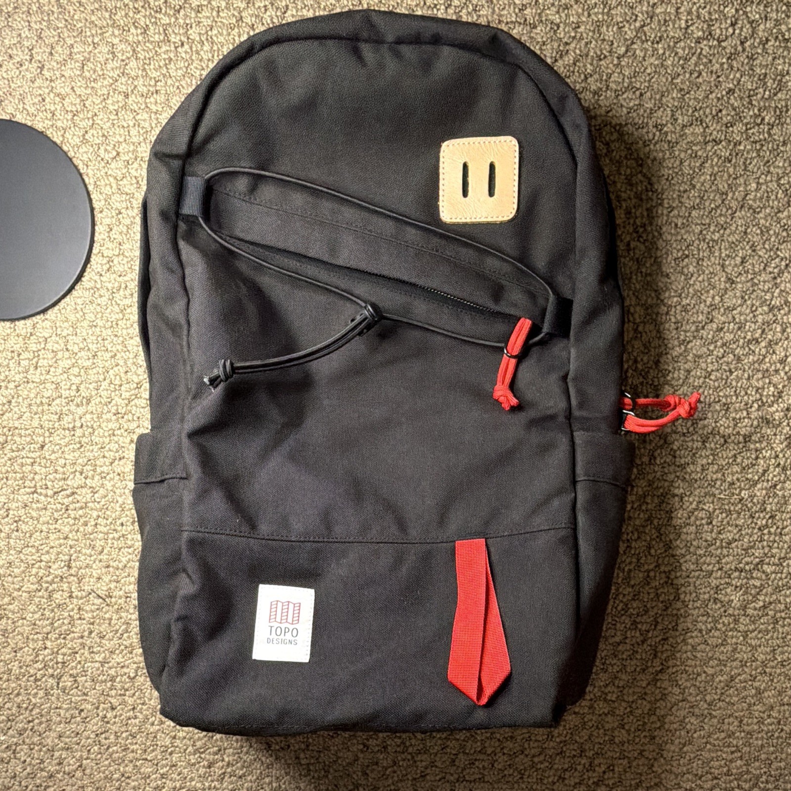 Topo Designs Daypack Classic 21.6L Backpack Black/Black One Size