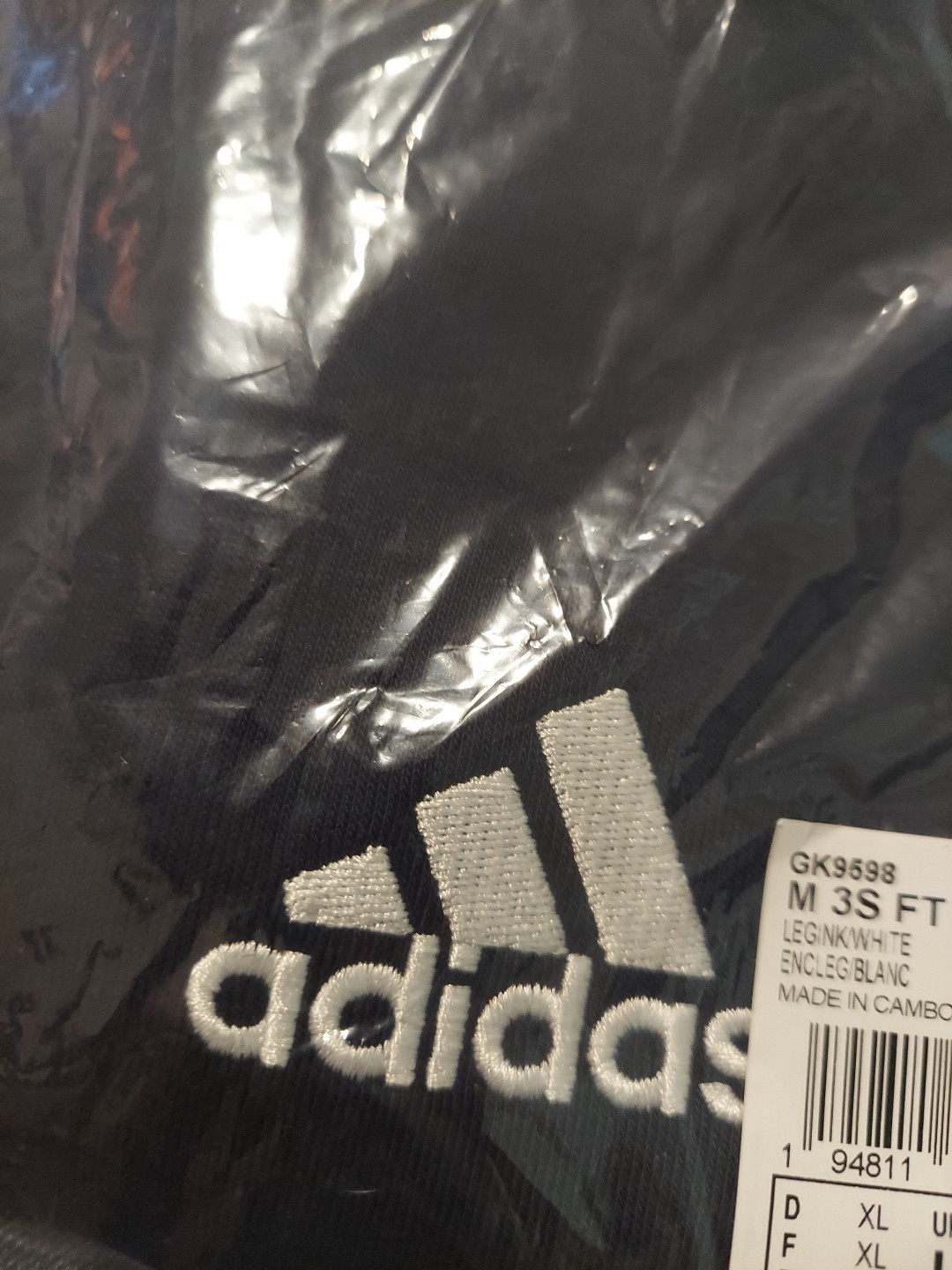 adidas men Essentials French Terry 3-Stripes Shorts Legend Ink Size M