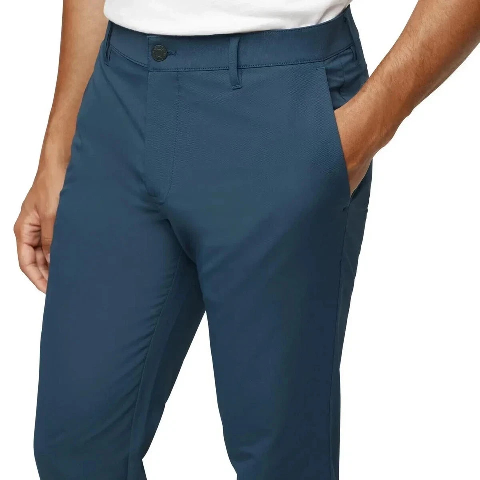 NEW Banana Republic Men’s Slim Fit Flat Front Pants, Blue, Size 34X30