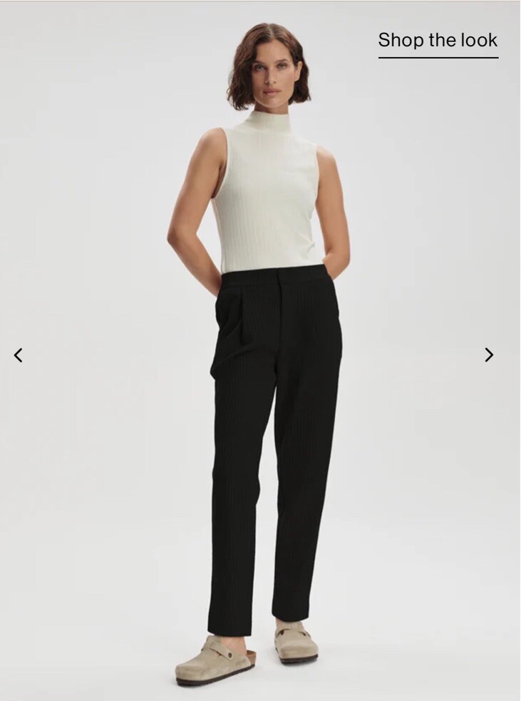Varley Perrie Tapered Trouser 29.5”- Black, Small- NWT