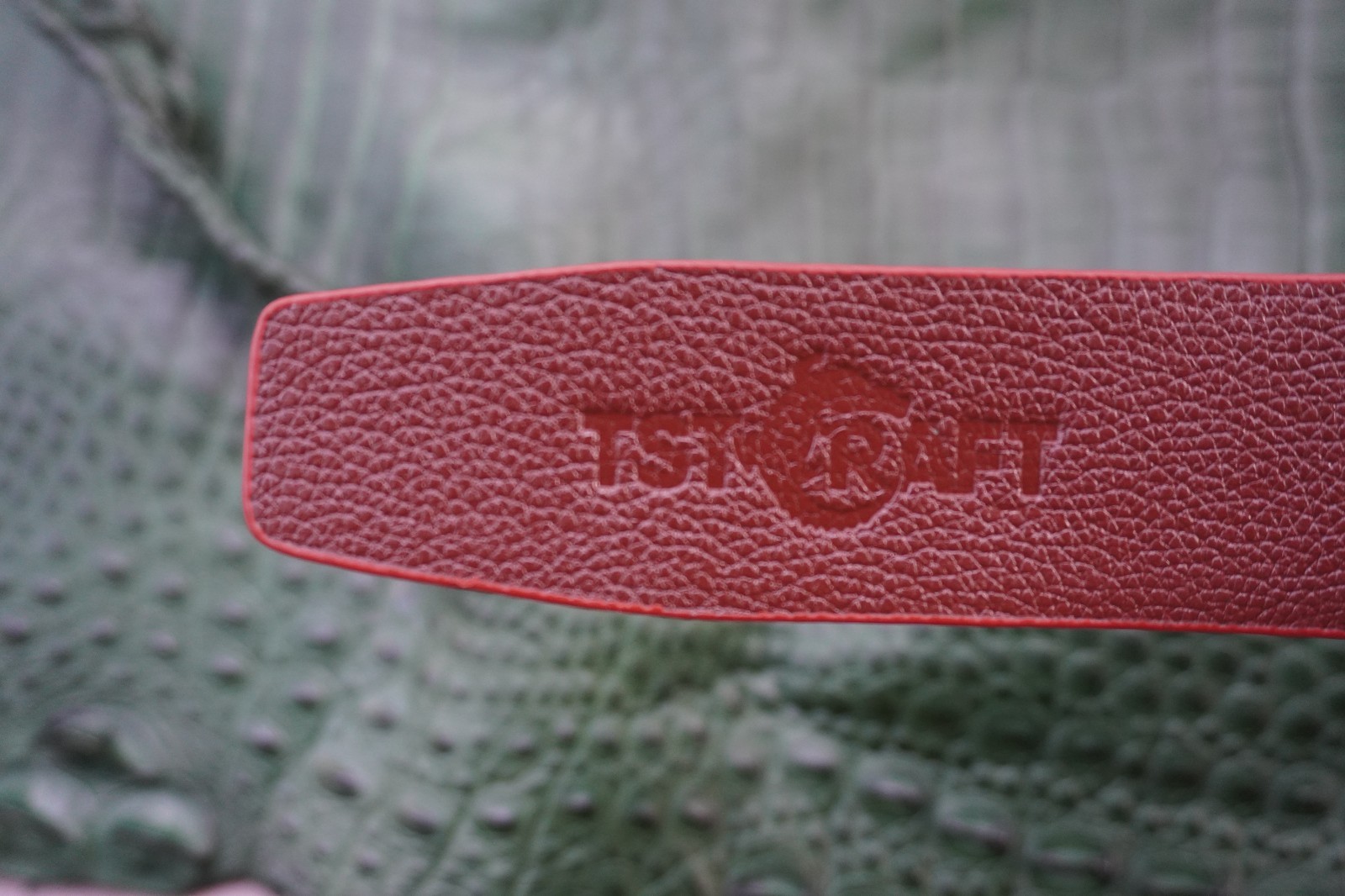 Cognac Genuine CROCODILE Hornback LEATHER Skin Men’s Belt -W 1.5 inch # C65