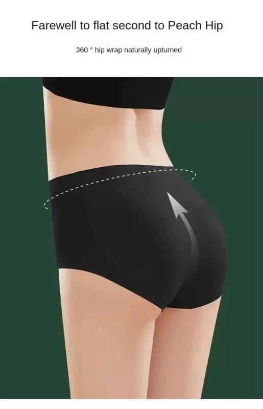 Summer Seamless Bodyshaper Panties Silicone Hip and Raises Butt Pads Push Up