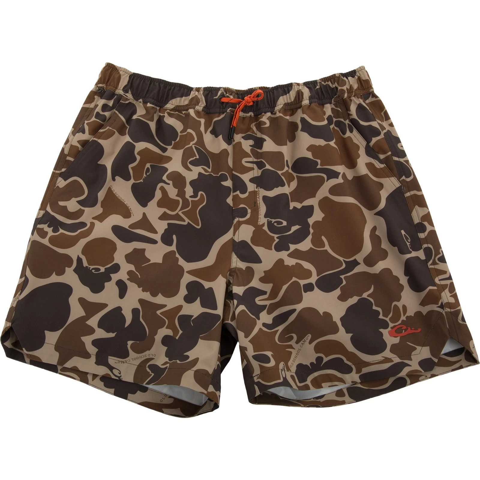 Drake Waterfowl Lake Shore Dock Shorts 6″ Inseam Stretch DWR Elastic Old School