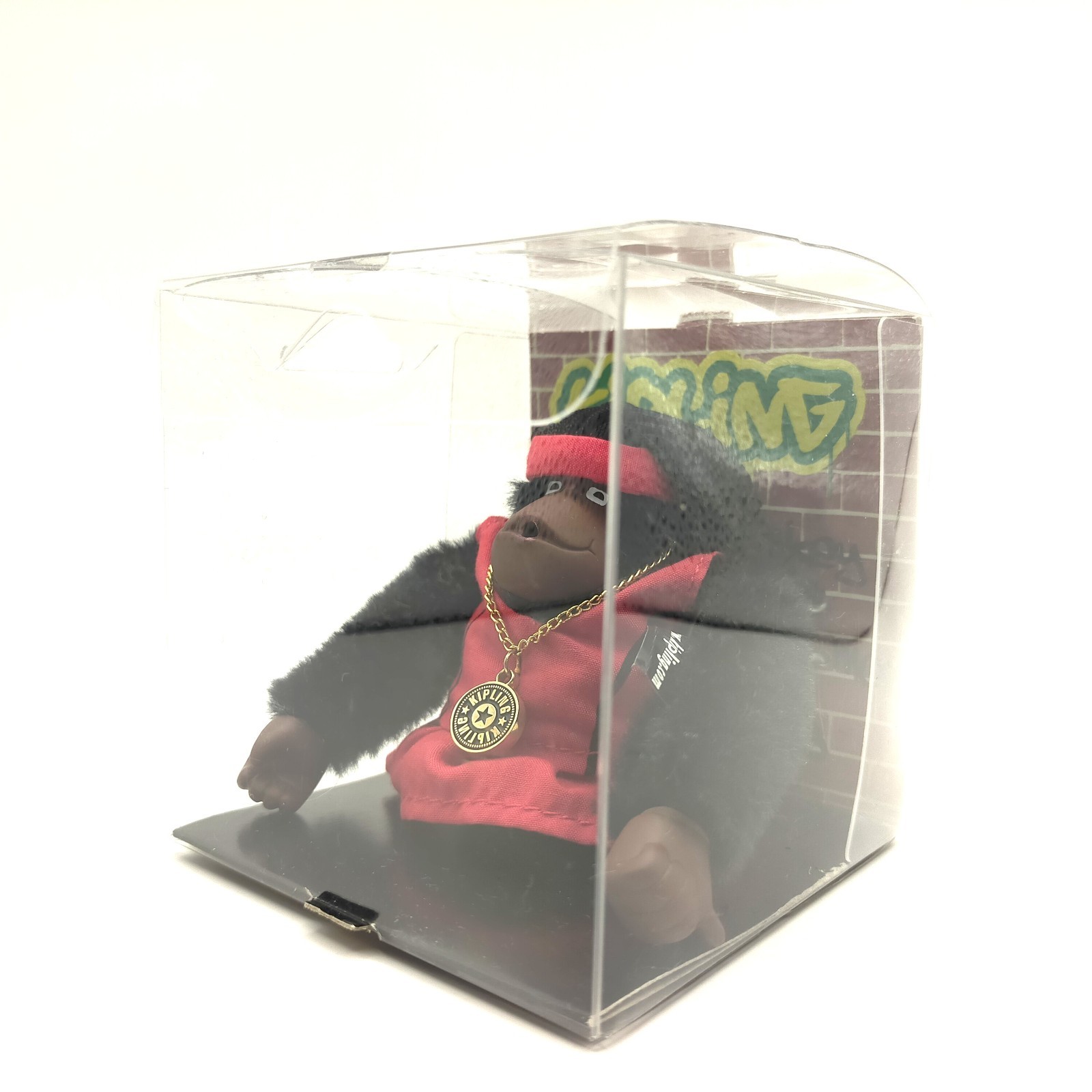 Kipling Monkey Keychain Hip Hop Girl Rare Collectible