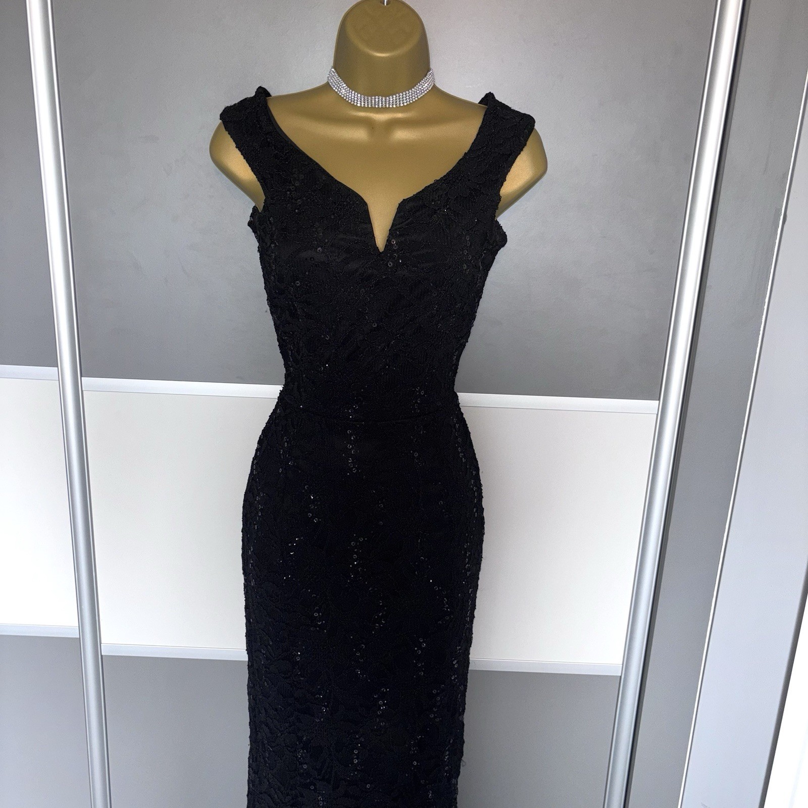 Quiz Elegant Evening Wedding Party Cruise Prom Cocktail Maxi Dress Sz 8